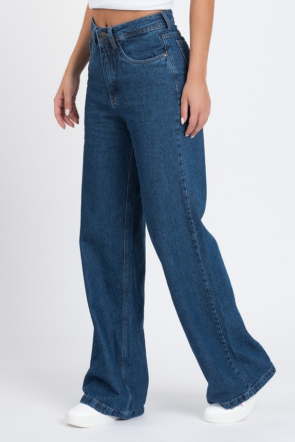 Compartilhe essa dica e COMPRE JÁ o seu look Calça Jeans Wide