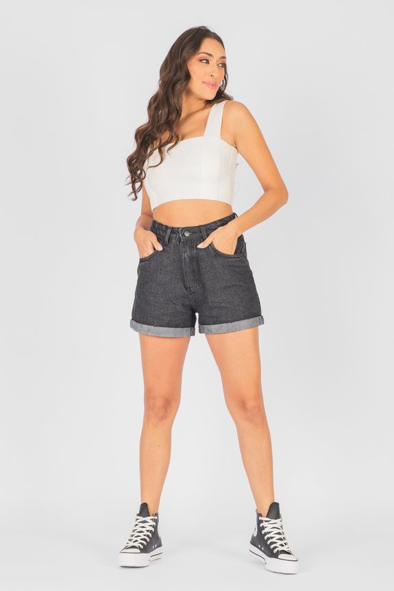 Shorts Jeans Retrô Susi Shorts Jeans Retrô Susi