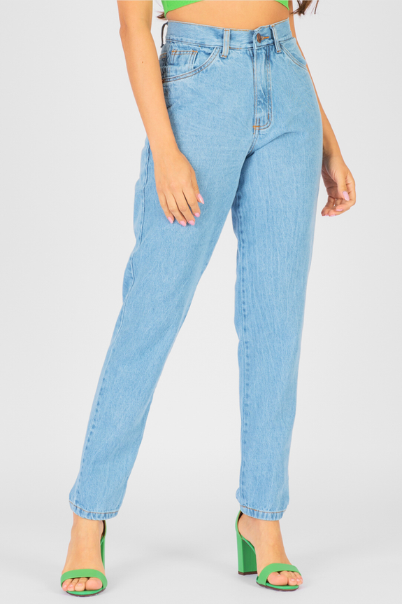 Calça Jeans Mom Polaris Cintura Alta Calça Jeans Mom Polaris Cintura Alta