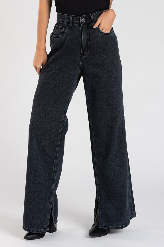 Calça Wide Leg June Calça Wide Leg June