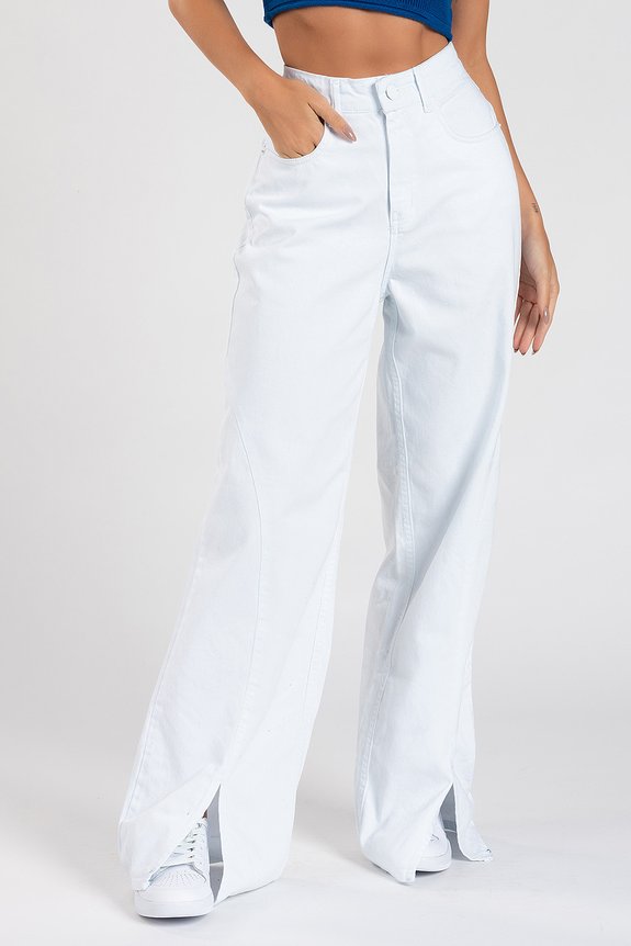 Wide Leg Branca Greta Wide Leg Branca Greta