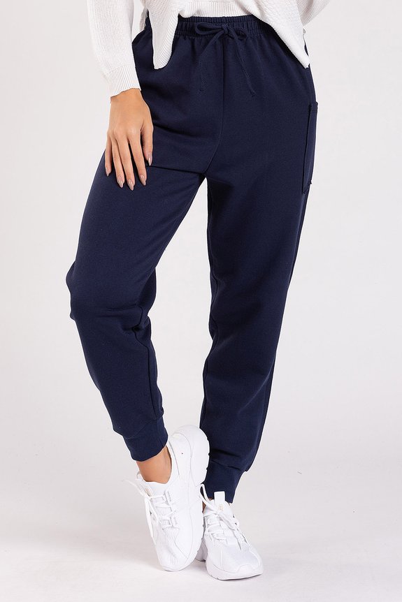 Calça Moletom Jogger Joy Marinho Calça Moletom Jogger Joy Marinho