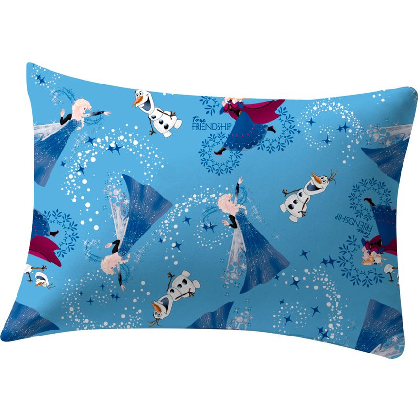 Fronha Estampada Portallar Disney Frozen Amizade Malha Fronha Estampada Portallar Disney Frozen Amizade Malha