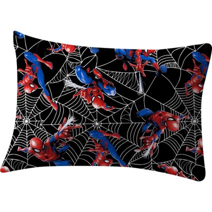 Jogo de Cama Infantil Solteiro Homem Aranha 2 Peças Marvel Cinza