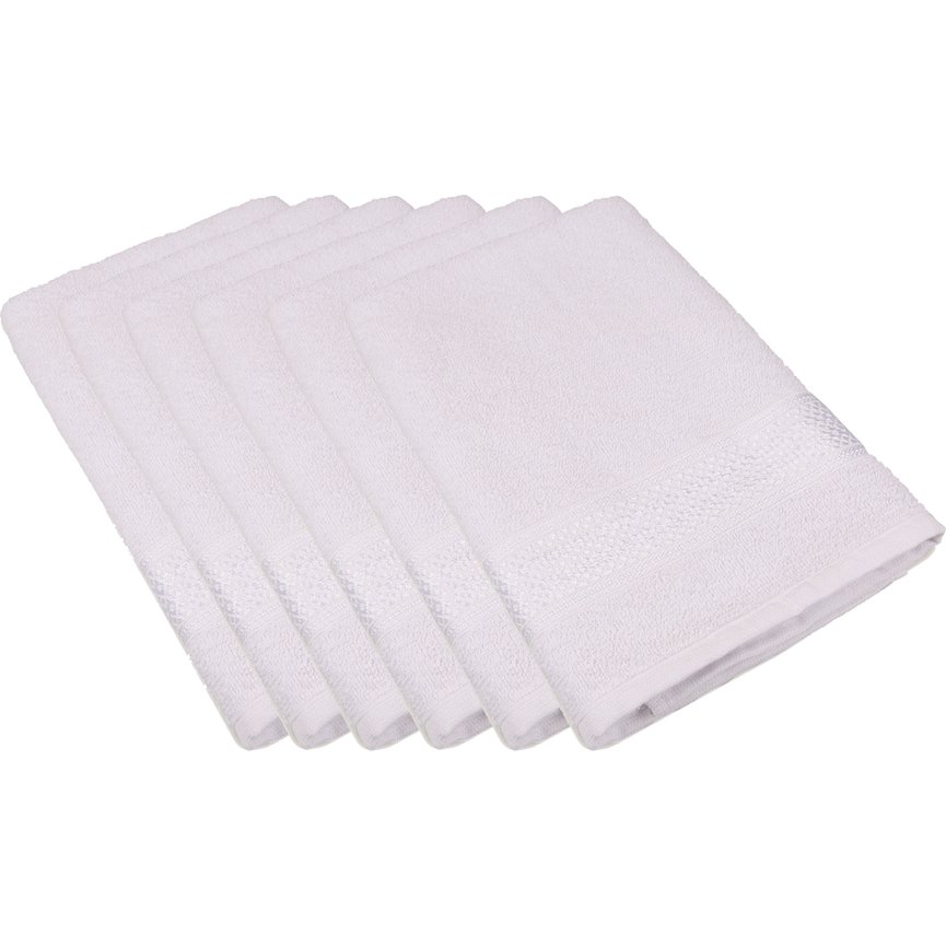 kit 6 toalha de banho atlantica malu delicata branco