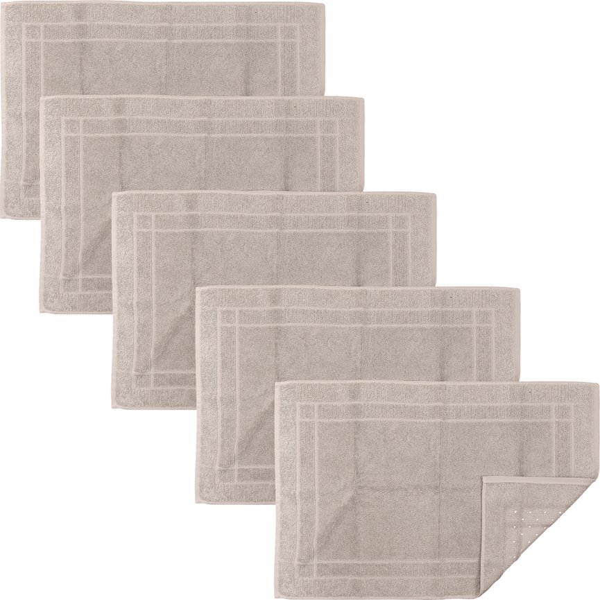Kit 5 Toalha de Piso Atlântica Sofisticata 50x75 100% Algodão Kit 5 Toalha de Piso Atlântica Sofisticata 50x75 100% Algodão