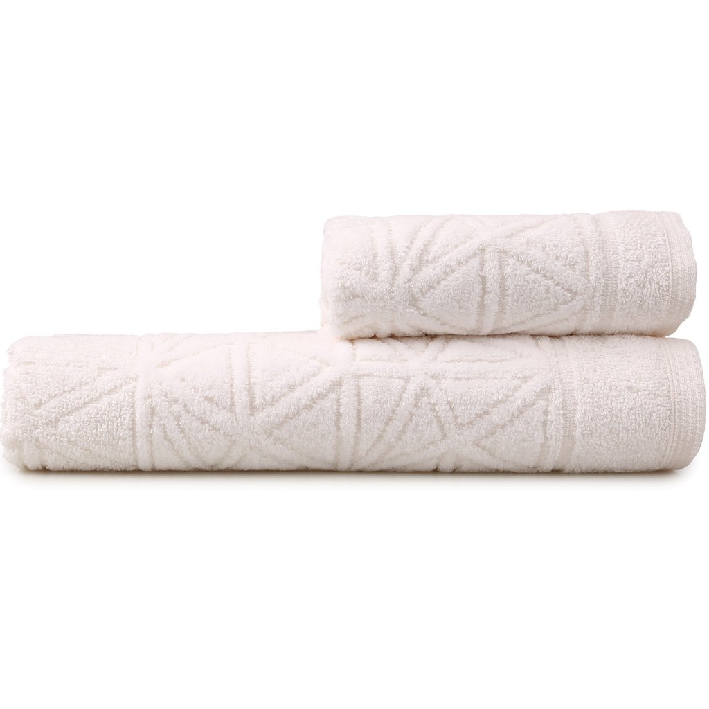 Jogo Toalha de Banho e Rosto Atlântica Dual 100 Algodão