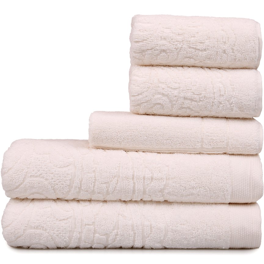 Kit 5 Toalhas de Banho Rosto e Piso Atlântica Lótus 100% Algodão Kit 5 Toalhas de Banho Rosto e Piso Atlântica Lótus 100% Algodão