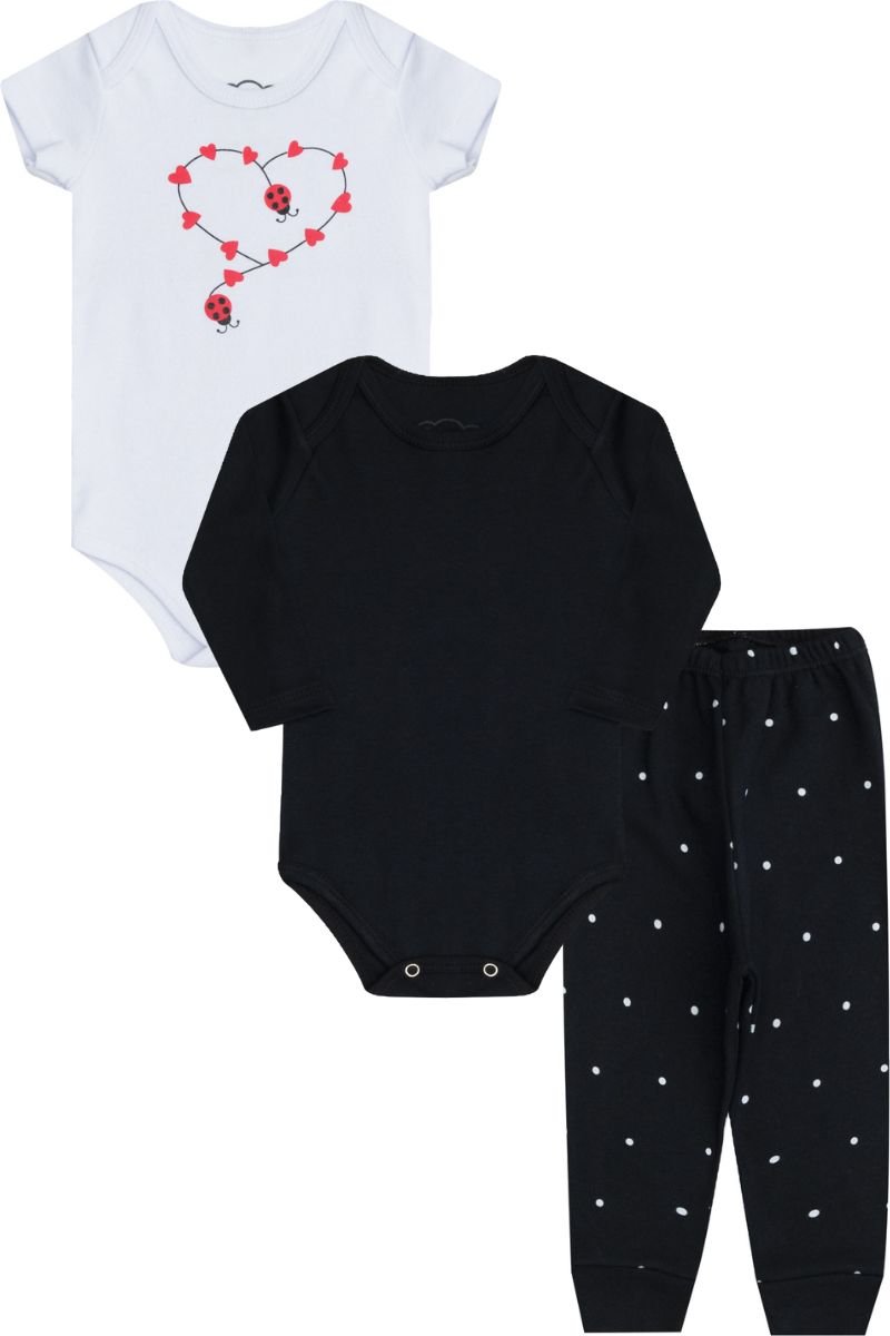 kit body calca bebe feminino loja roupa online barata site miau moda kids 5