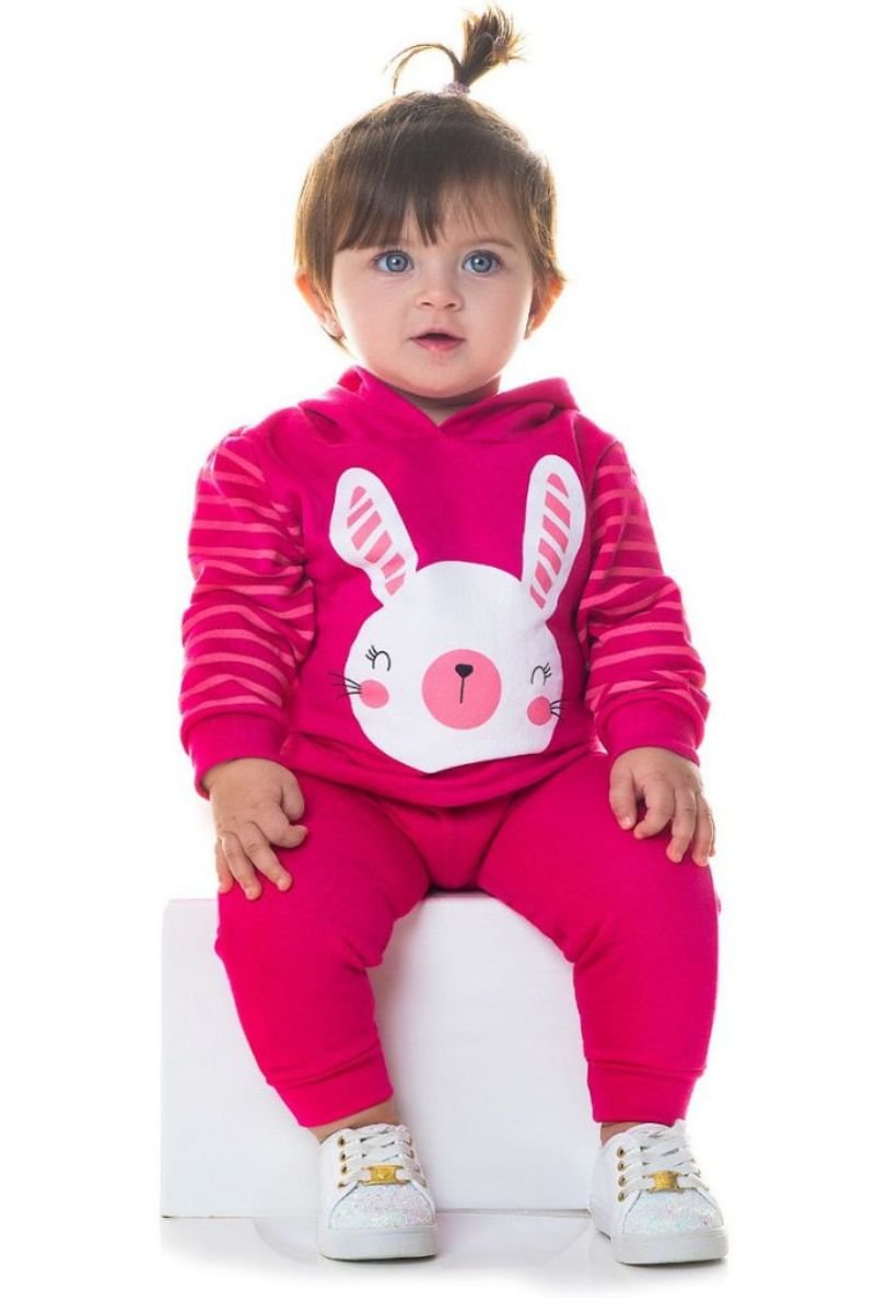 conjunto bebe feminino blusa calca moletom loja online confiavel roupa qualidade miau moda kids 2
