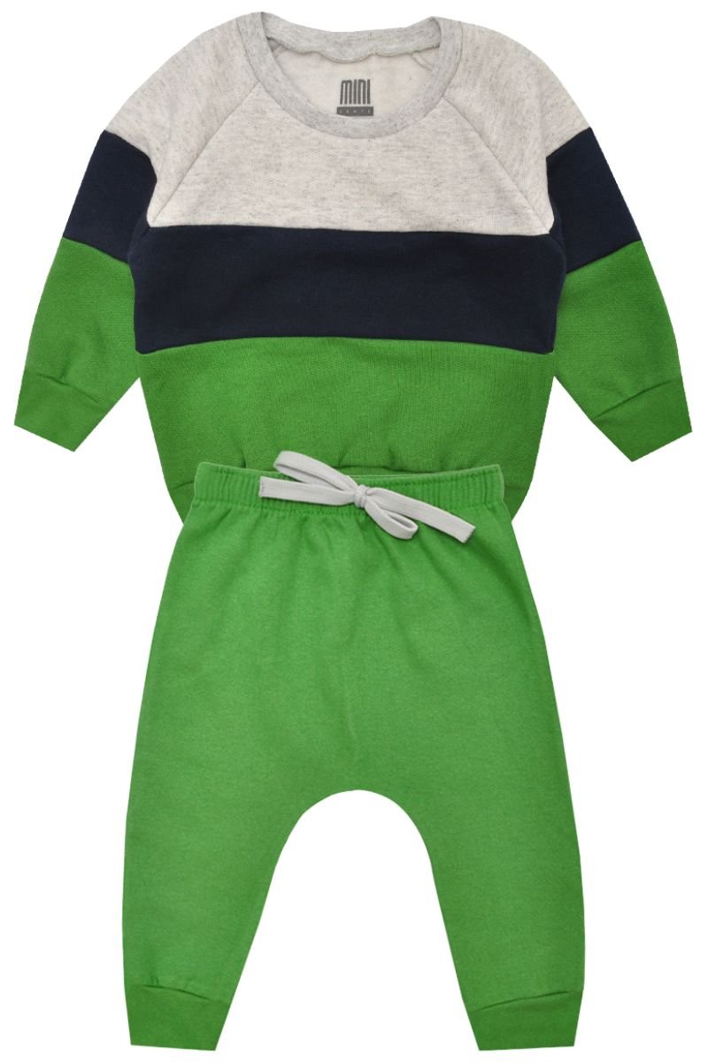 conjunto bebe masculino blusa calca moletom algodao loja infantil online confiavel site miau moda kids