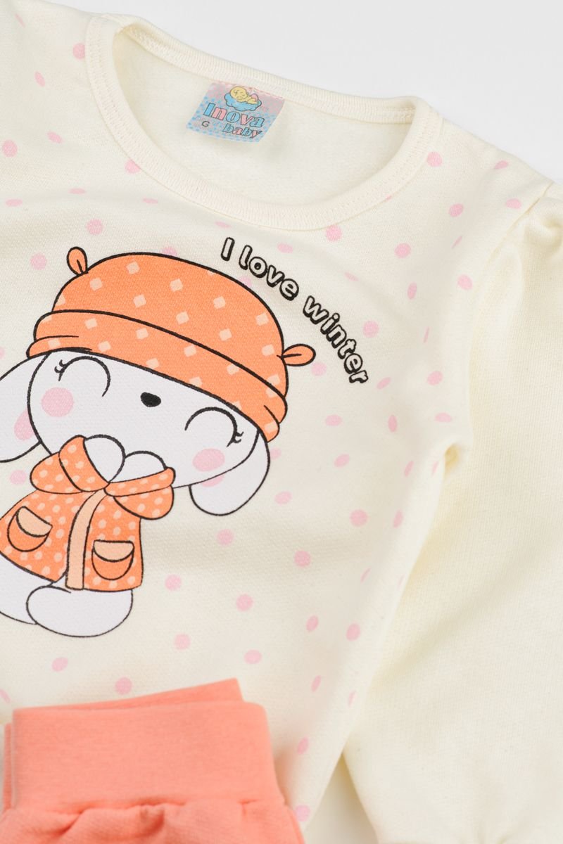 conjunto bebe feminino blusa calca moletom loja online confiavel site miau moda kids 17