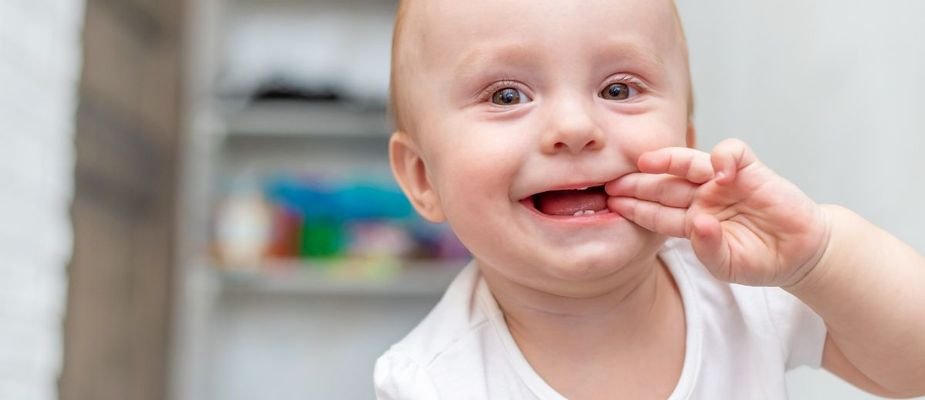Dentição do bebê: saiba como acontece o processo.