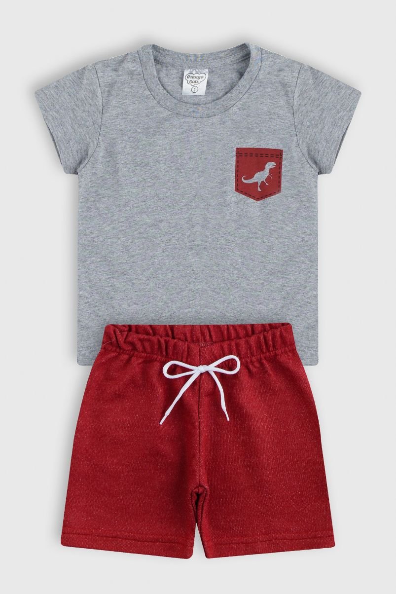 conjunto bebe masculino camiseta bermuda loja roupa qualidade site confiavel miau moda kids 28