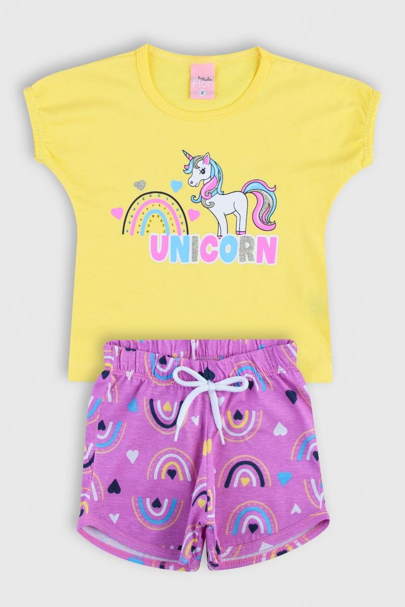 conjunto bebe feminino camiseta bermuda loja roupa online promocao site confiavel miau moda kids 22