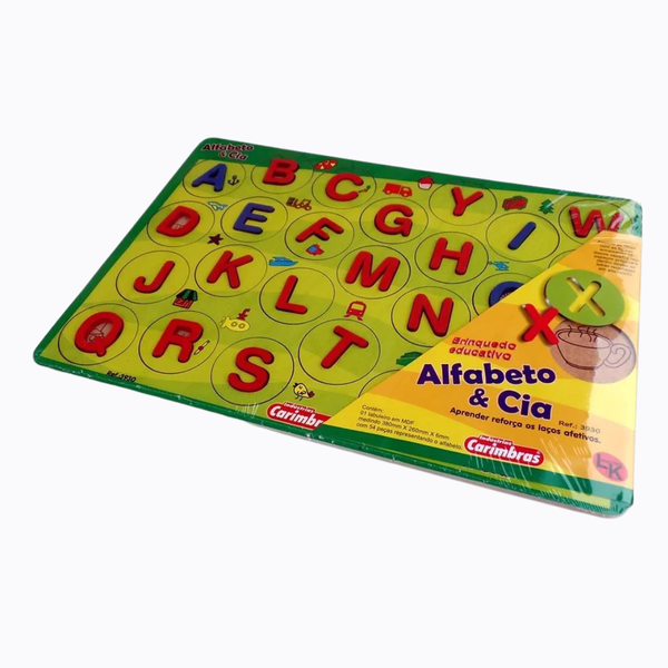 Alfabeto Massinha, brinquedos educativos