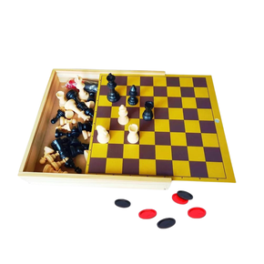 Jogo de xadrez e dama - PiliPili Loja Online de Brinquedos Educativos