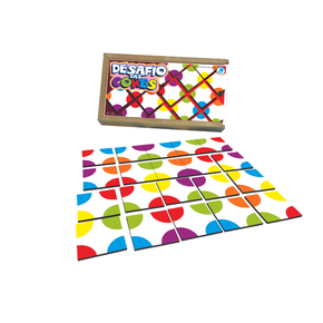 Jogo Educativo Madeira Quebra Cabeça Infantil Desafio Tetris