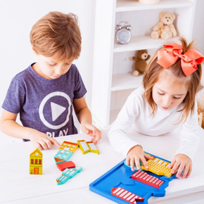 Peças do Jogo de Dama e Trilha Para Tabuleiro em Plástico - Bambinno -  Brinquedos Educativos e Materiais Pedagógicos