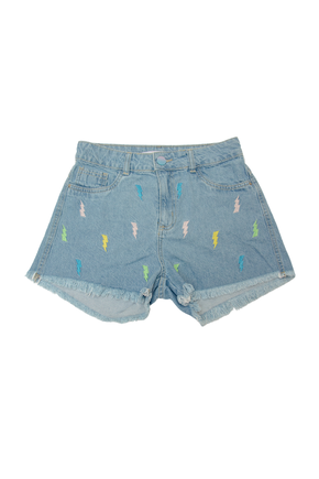 Shorts Jeans Feminino 1/2 Coxa Naraka