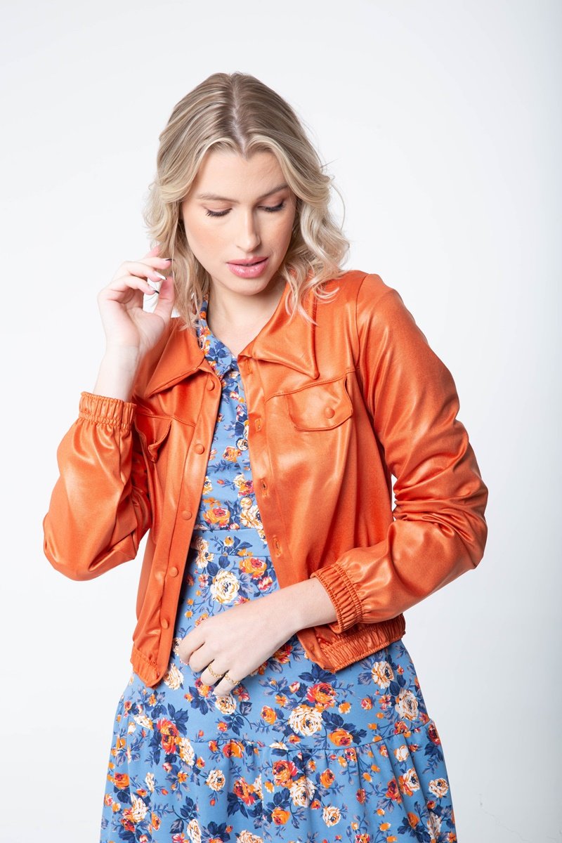 Bomber laranja sales