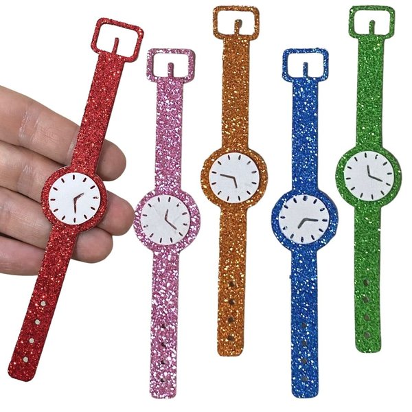 Relógio de eva  Compre Produtos Personalizados no Elo7
