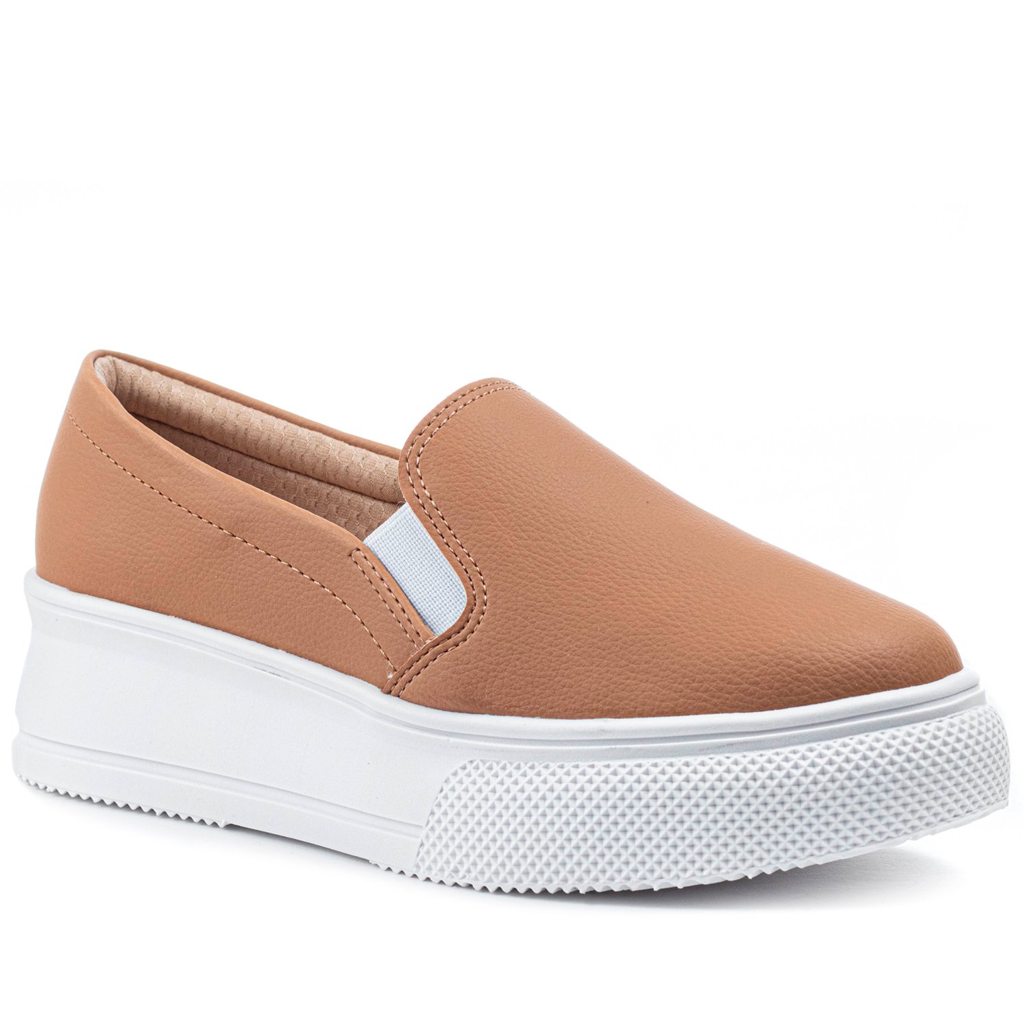 Slip on deals beira rio flatform