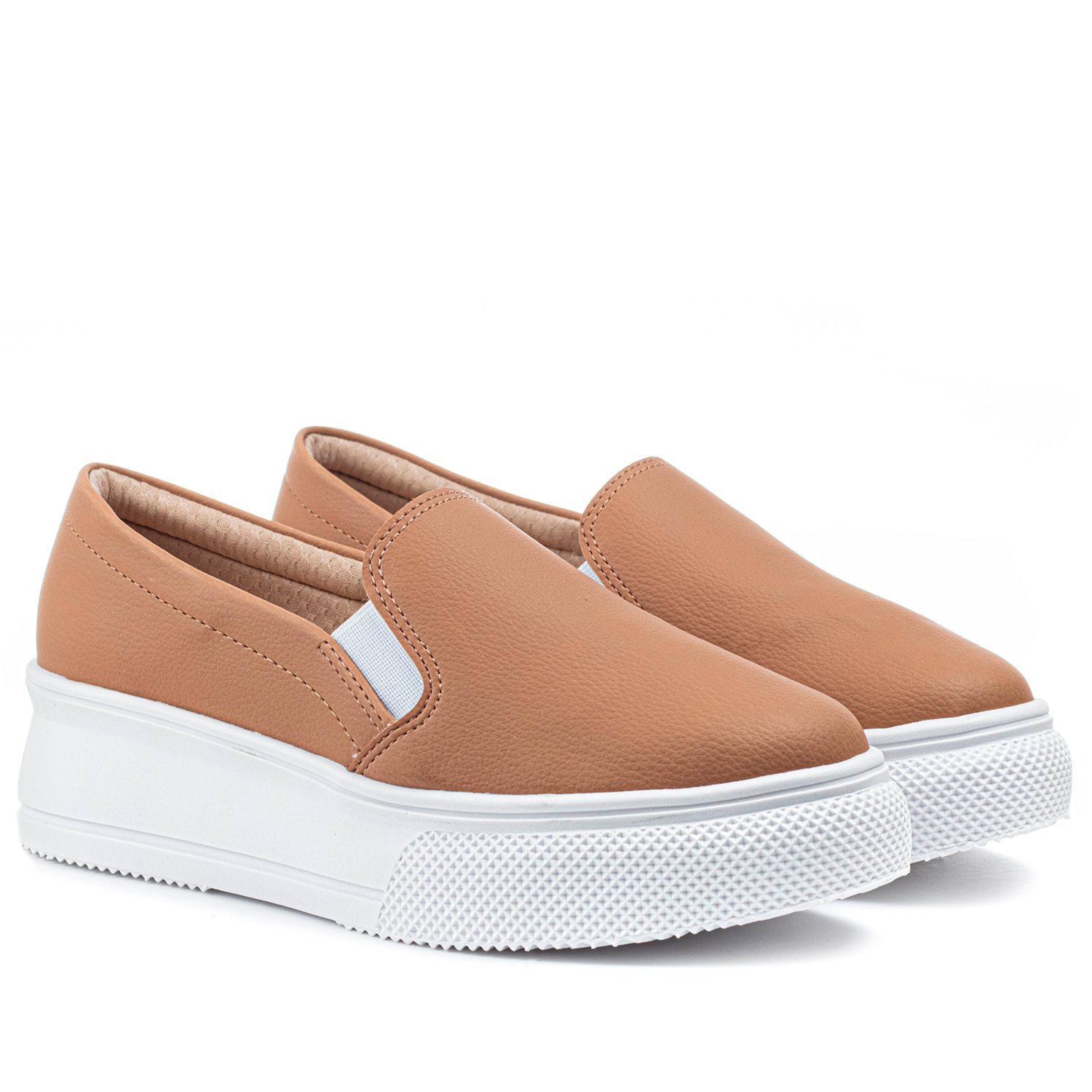 Slip on beira rio hot sale flatform