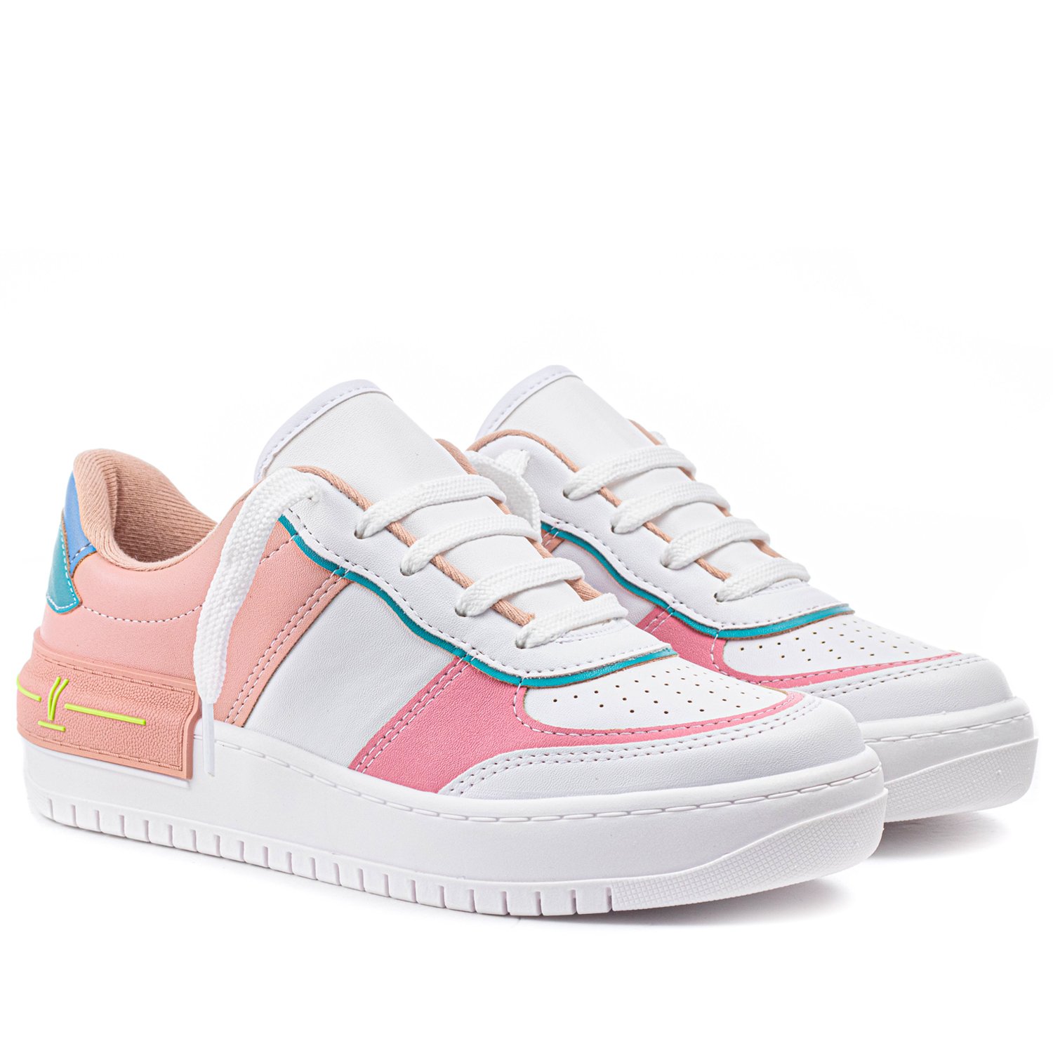 Tenis vizzano best sale cadarço colorido