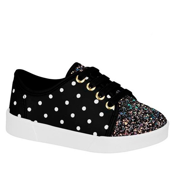 Tenis best sale molekinha glitter