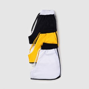 Kit 3 Shorts Slim Masculino Branco