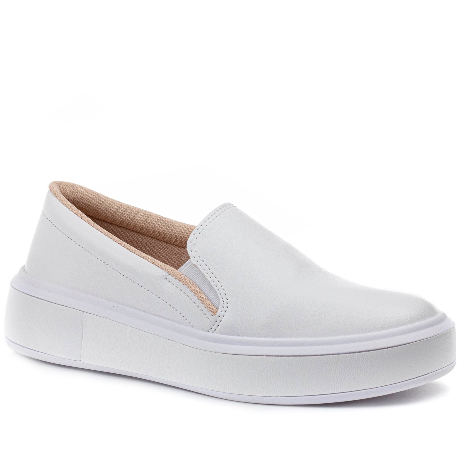 Tênis Slip On Beira Rio Branco