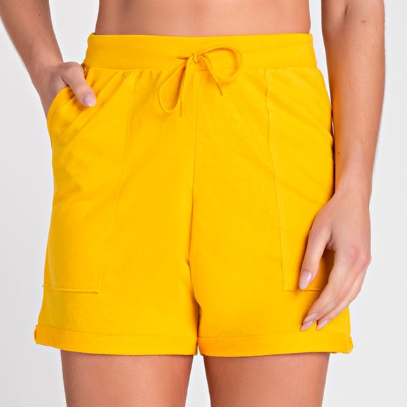 Kit 3 Shorts Feminino Bolso Frontal