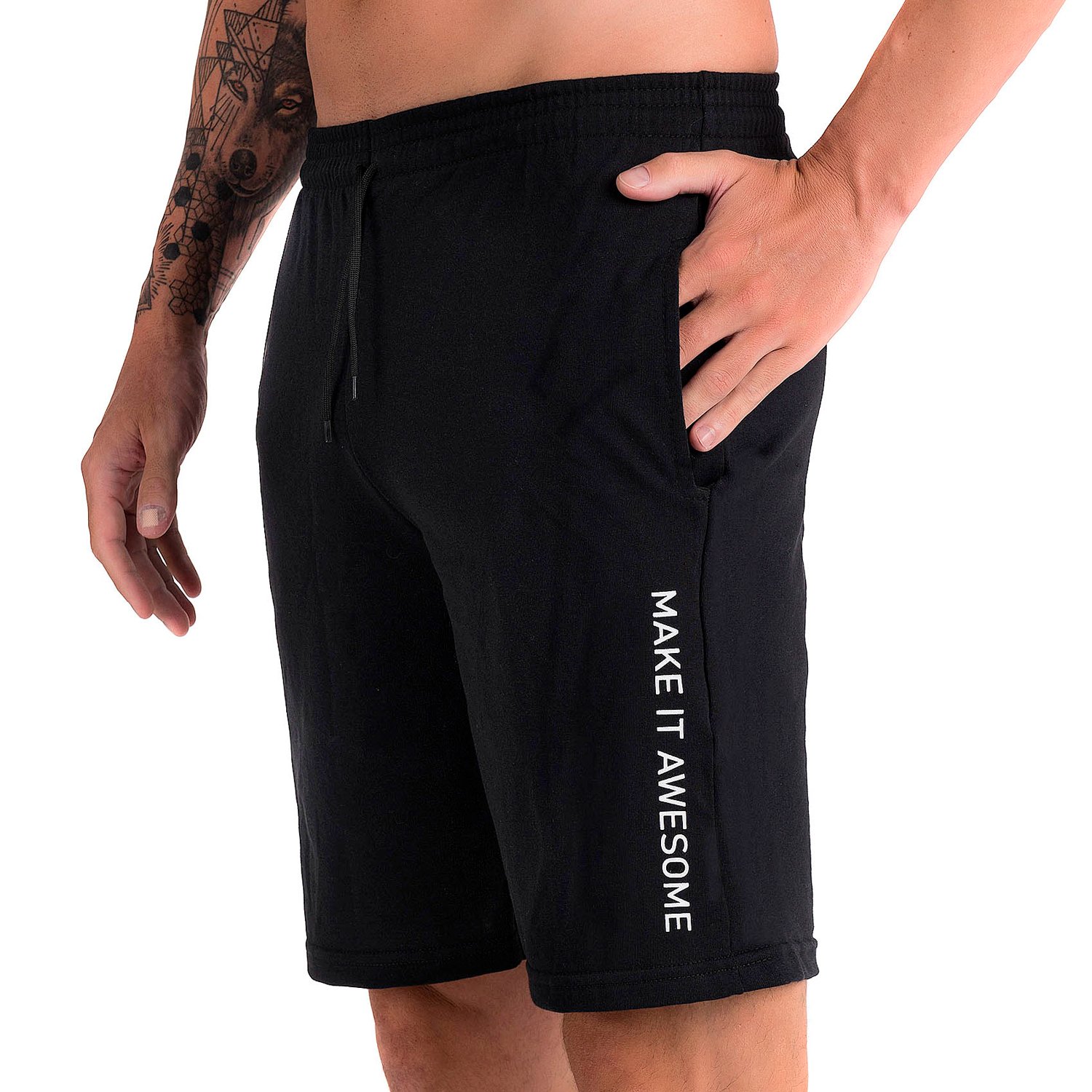 Bermuda masculina hot sale tipo moletom