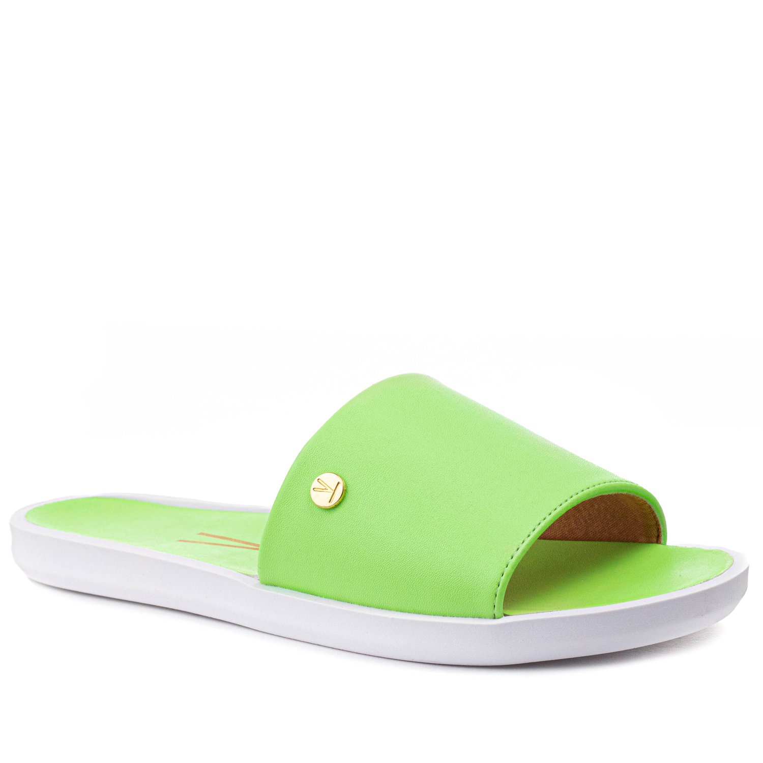 Chinelo slide hot sale neon vizzano