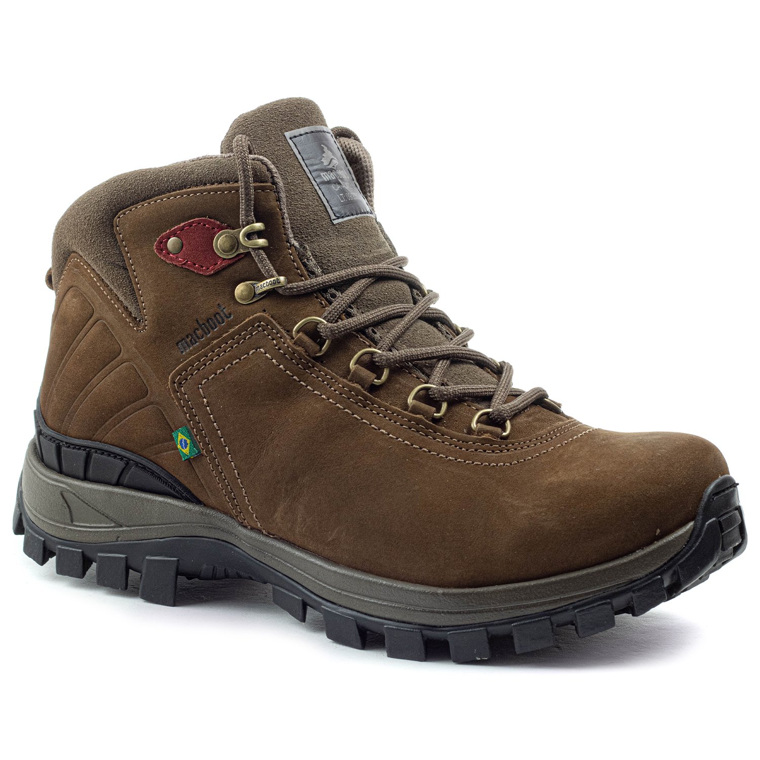 Bota militar best sale cano alto macboot