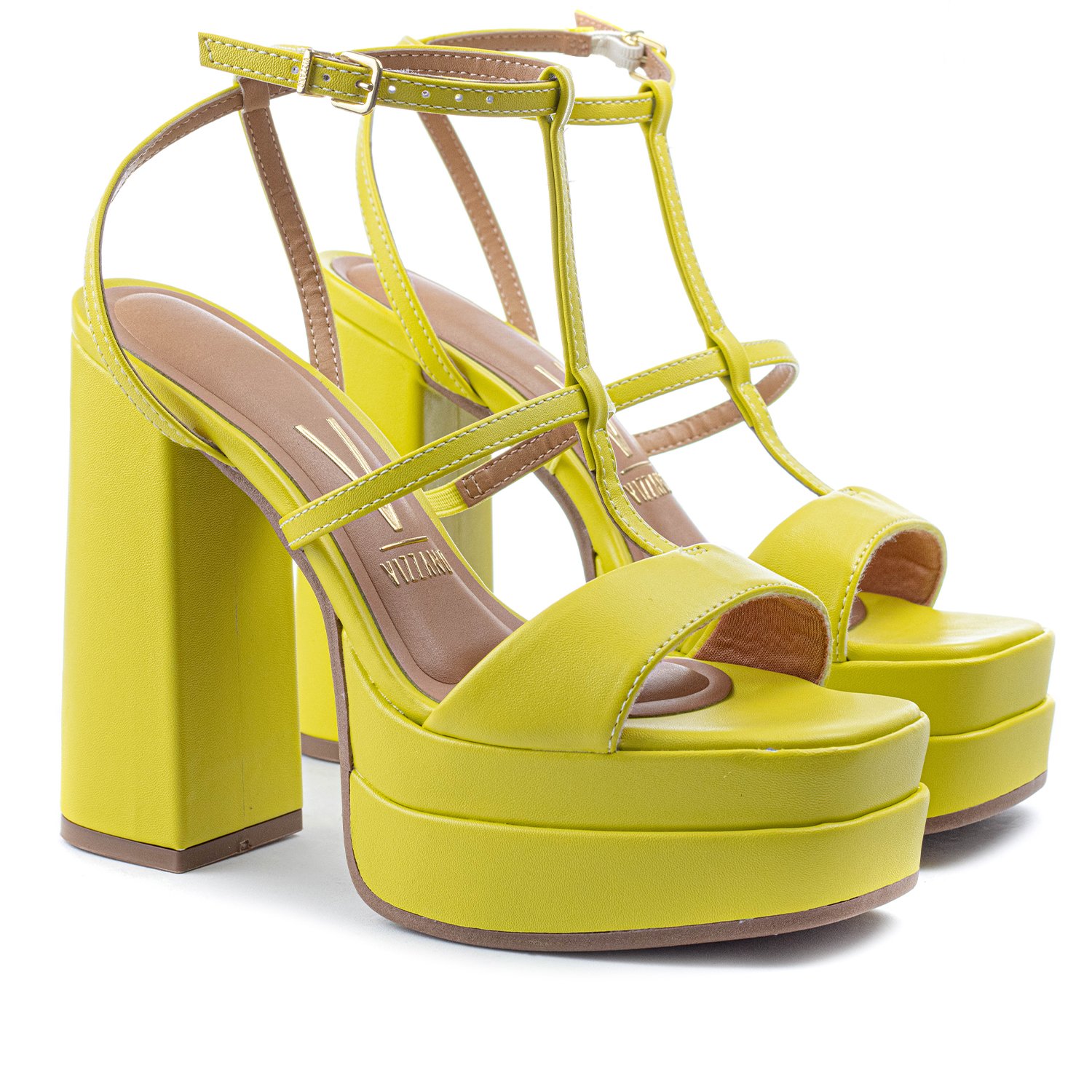 Sandalia vizzano hot sale neon