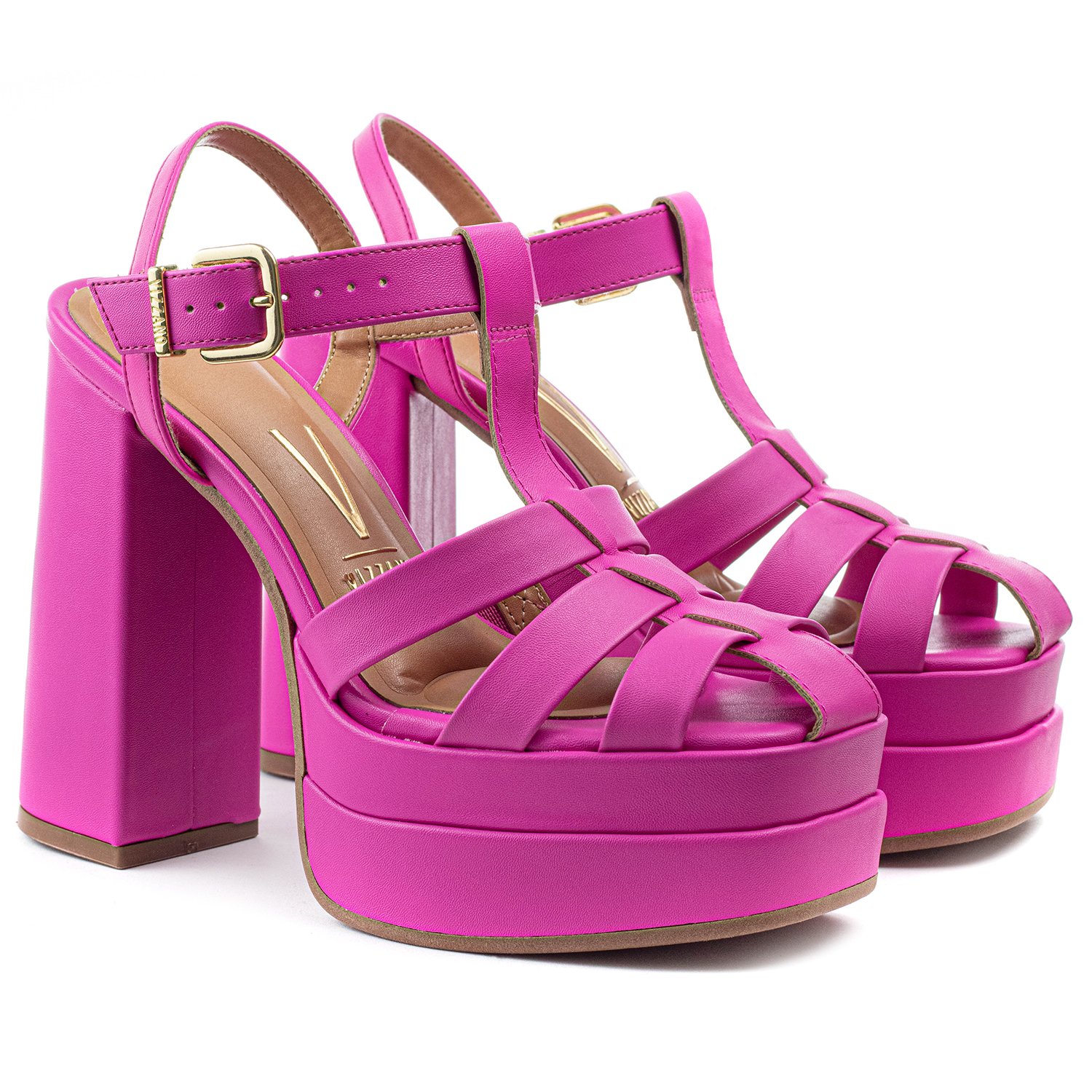 Sandalia vizzano best sale pink neon