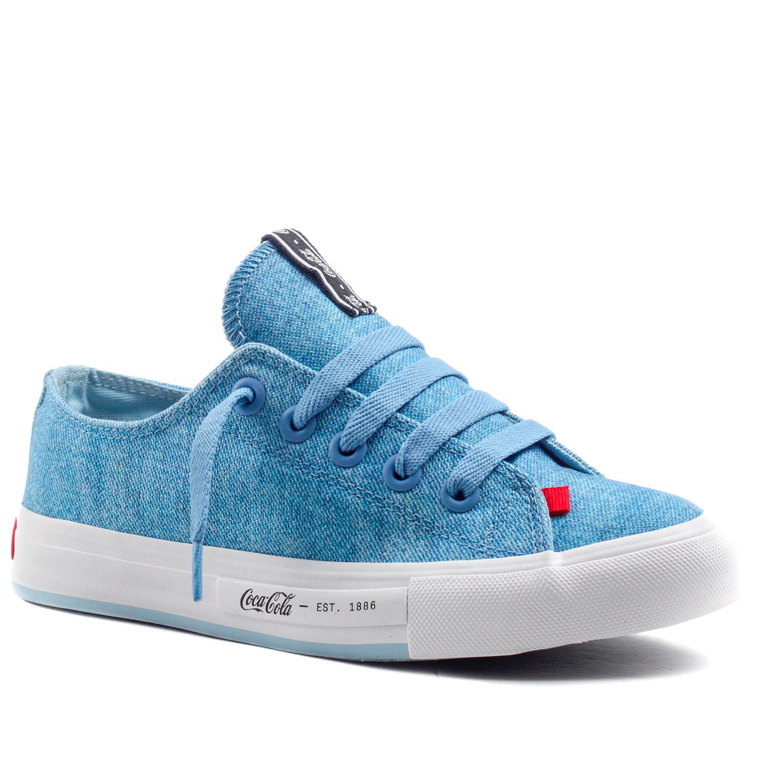 Tenis da store coca cola azul