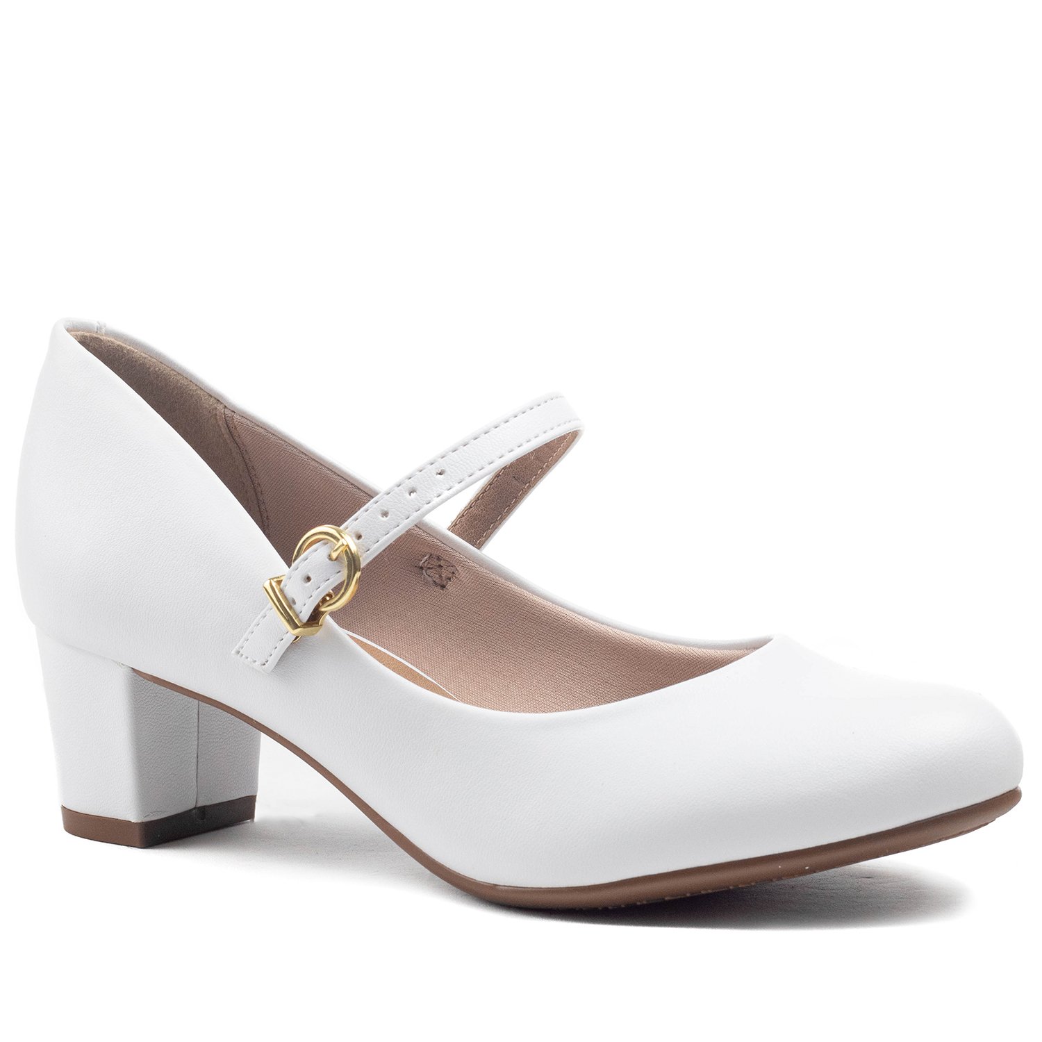 Scarpin best sale boneca branco