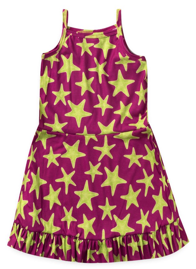 Vestido Feminino Estrelas Vestido Feminino Estrelas