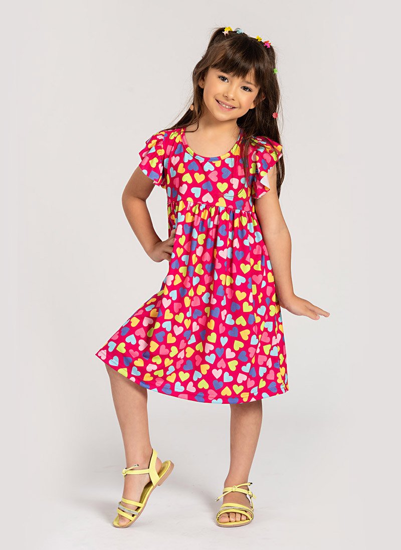 Vestido de best sale verão infantil