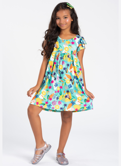 Vestido menina store