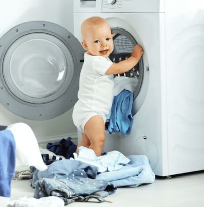 como lavar roupa de bebe