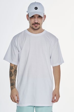 Camiseta oversize cinza estampada Lavanderia Júpiter - AMP