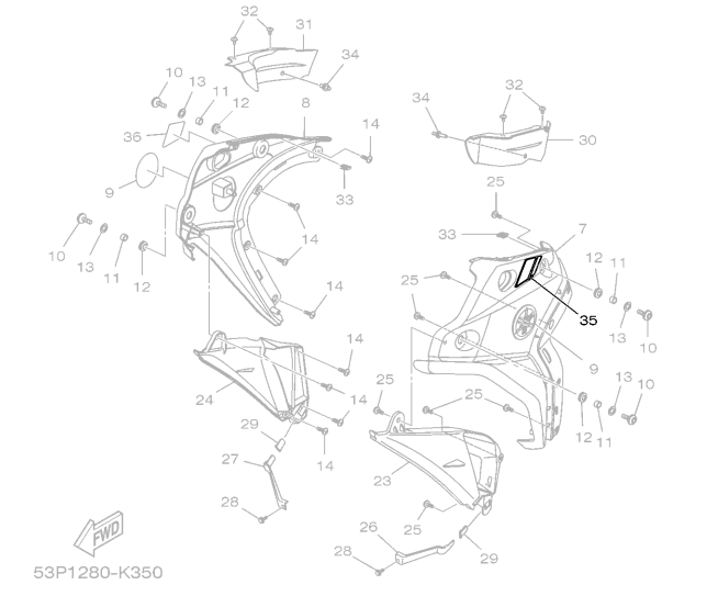 Motos Neno Shop Faixa Adesivo Carenagem Lateral Esq Preta T N R