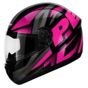 capacete spike maxi preto rosa 2