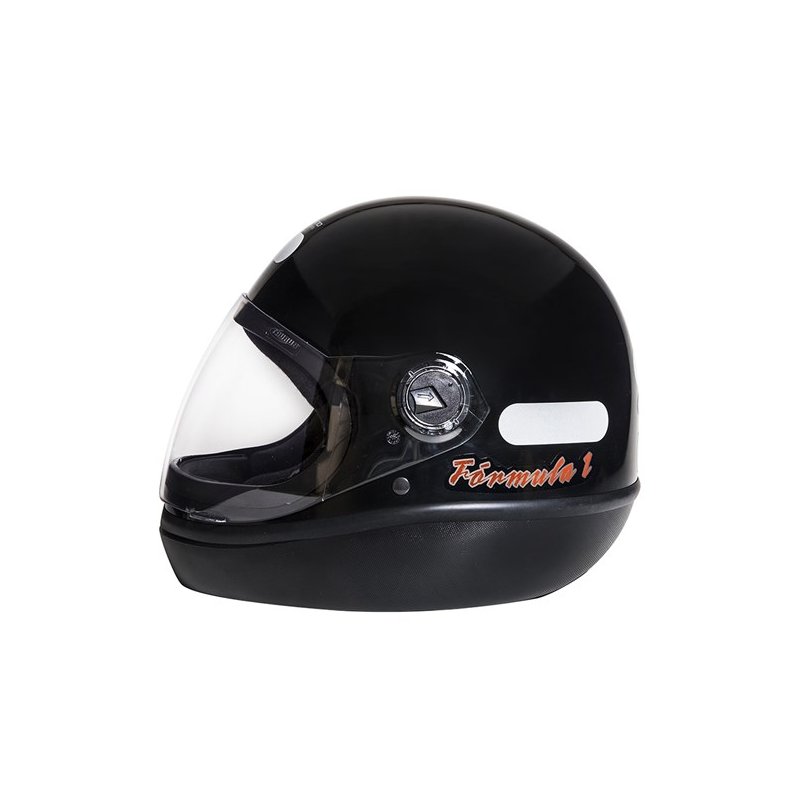 capacete f1 classic preto brilho 1