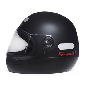 capacete f1 classic preto fosco 1