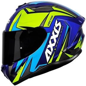 capacete axxis vector azul amarelo 1